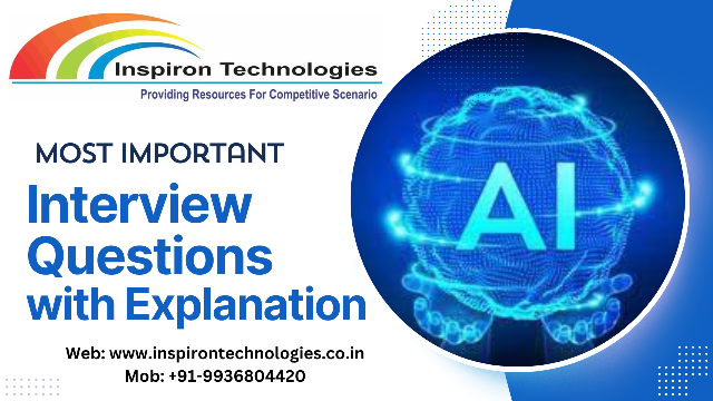 Most Important Interview Questions of Artificial Intelligence 